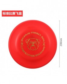 Red - Pet training frisbee...