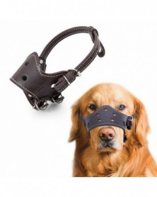 With L - Pet Dog Muzzles...