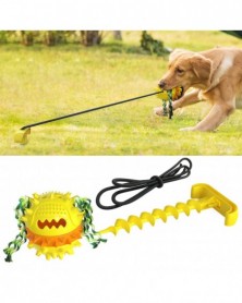 Yellow - Dog Toys Ball for...