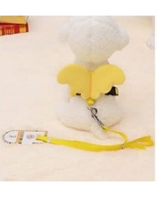 M size-Yellow - Dog Leash...