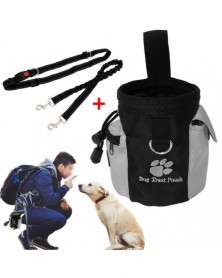 Pouch and leash - Elastic...