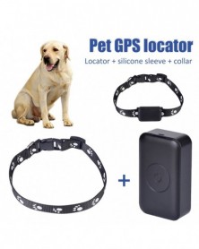 Pet GPS Tracker Collar GSM...