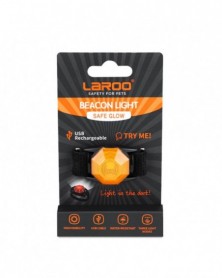 Orange - LaRoo LED Dog Tag...