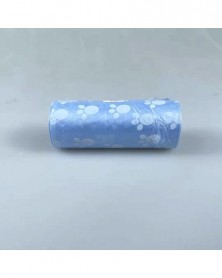 6roll-sky blue-Pet trash...