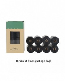 8 Black-Pet Dog Garbage...