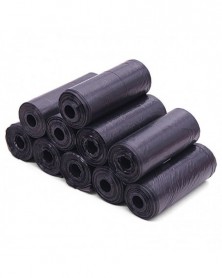 5Rolls-Black-Dog Poop Bag...