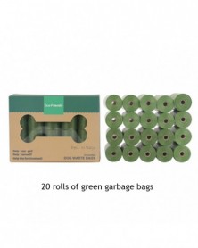 20 Green-Pet Dog Garbage...