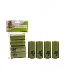 4 rolls-C-Pet Dog Poop Bag...