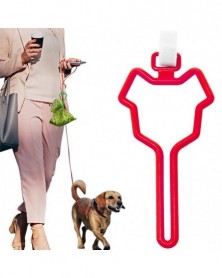 Red-New Dog Poop Bag Holder...