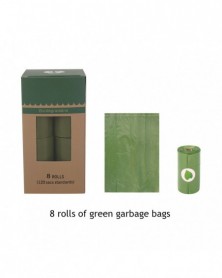 8 Green-Pet Dog Garbage...