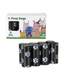 20 Rolls-Black-Pet Dog Poop...