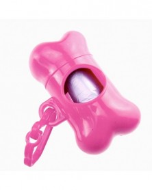 Pink-Garbage Bags Case Bone...