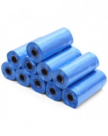 1Roll-Blue-Dog Poop Bags 10...