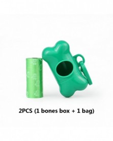 green-Bone Shaped Poop Bag...