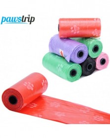 Pink-1Roll 15pcs Pet Waste...