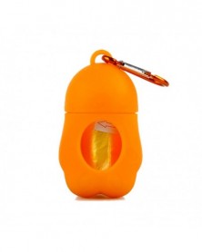 Orange-Pet Dog Poop Bag Set...