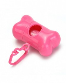 Pink-Dog Waste Bag Holder...