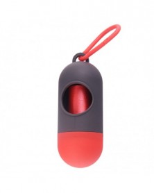 Red-2pcs Pet Waste Bag...