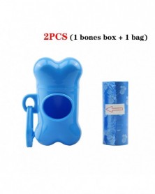 2pcs Blue-1Pcs Bone Shaped...