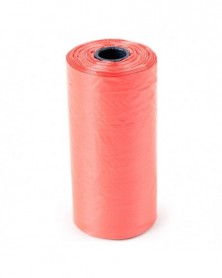 2 rolls-Red-Bolsa Caca Poop...