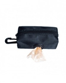 Black-1Pc Pet Dog Poop Bags...