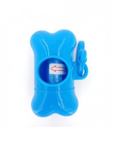 Blue-Dog Poop Bag Dispenser...