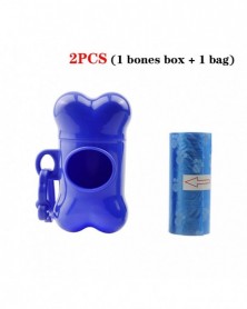 2pcs Navy blue-Pet Waste...