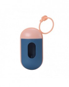 Navy-Portable Dog Poop Bag...