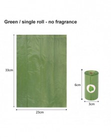 01-15pcs/Roll Dog Poop Bag...