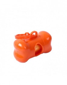 Orange-Pet Waste Poop Bags...