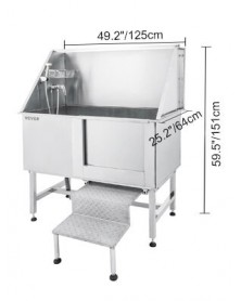 Silver-50"Stainless Steel...