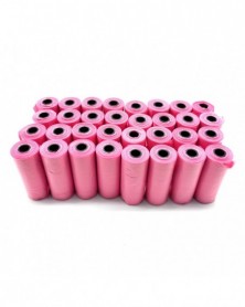 100 rolls-Solid pink-100...