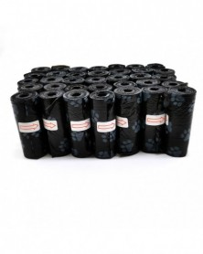 80 Rolls-Paw print black-60...