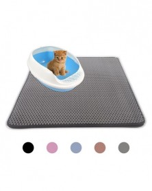 Grey-55x75cm-Pet Cat Litter...