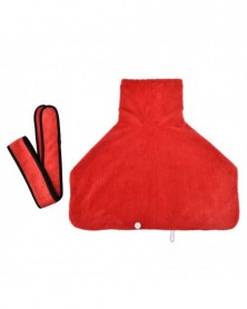 Red-XL size-Dog Bathrobe...