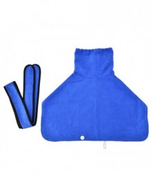 Blue-L size-Dog Bathrobe...