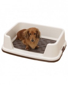 M size-Brown-Pet Dog Toilet...