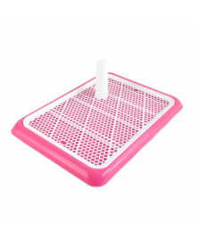 Pink-Lattice Dog Toilet...