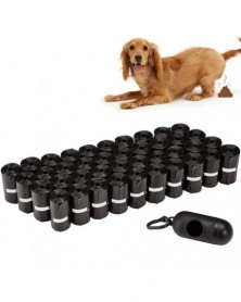 30Rolls-Black-Pure Dog Poop...