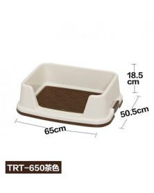 Large brown-Pet Potty With...