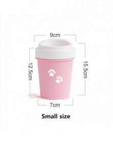 Pink S-Dog Paw Cleaner Cup...