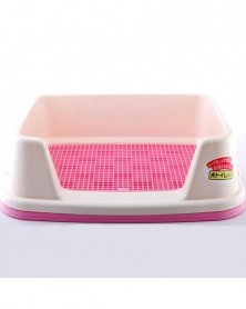 L size-Pink-Pet Dog Toilet...