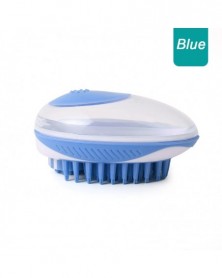 Blue-Silicone Pet Dog Bath...