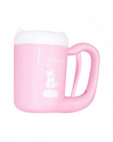 Pink-Dog Paw Cleaner Cup...