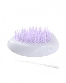 Purple-Plastic Cat Brush...