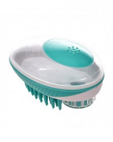 Green-Pet Brush Massage...