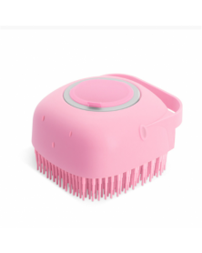 Pink-Pet Dog BrushShampoo...