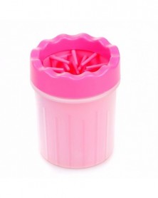 Pink-Small-New Pet Foot Cup...