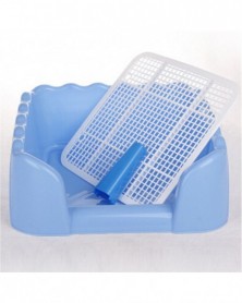 Blue-Pet Fenced Toilet Tray...