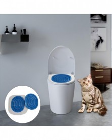 Blue two netto-Cat Toilet...